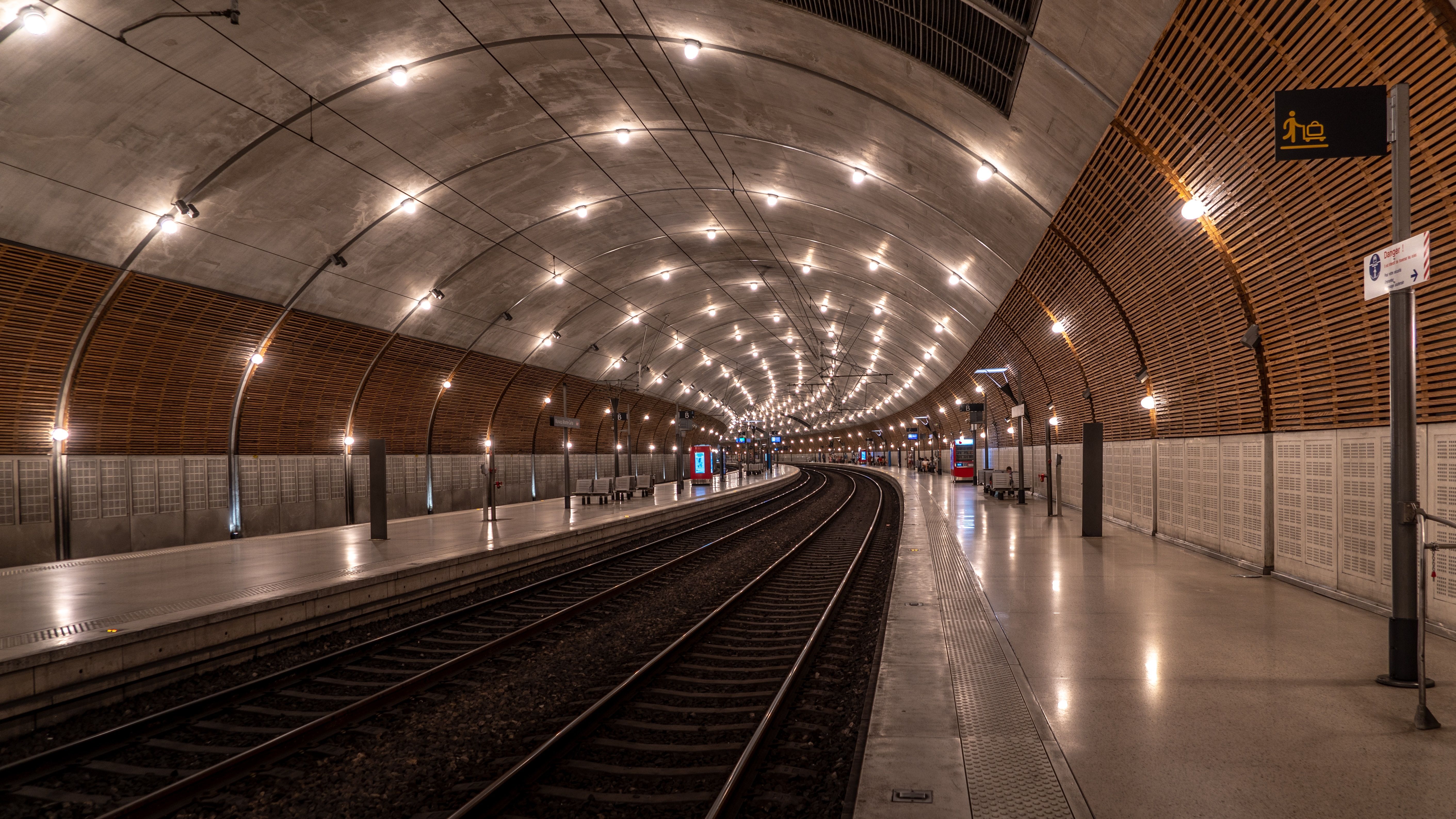 Train substation in Paris 