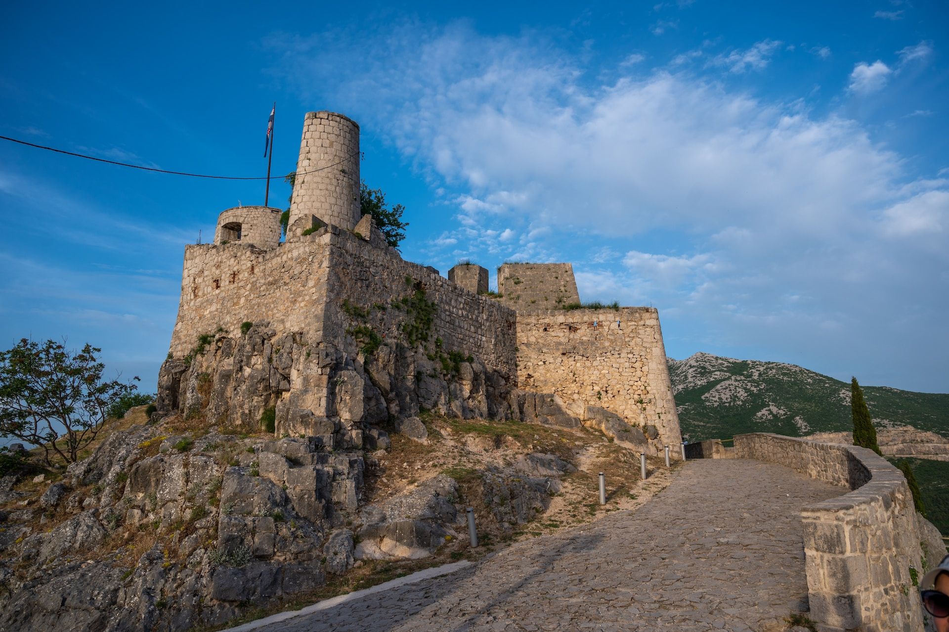 Klis Fortress in Split, Croatia