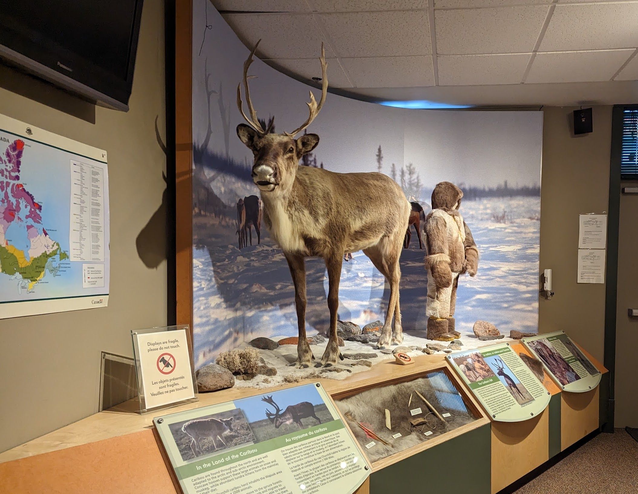 VIA Rail Station Parks Canada Visitor Centre 