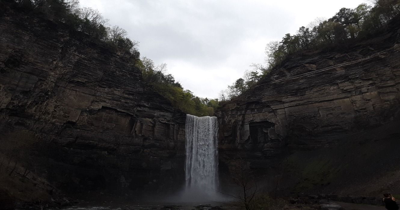 Taughannock Falls, Taughannock Falls State Park, Ulysses, New York, USA