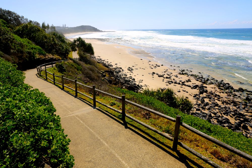 Beach in Ballina, New South Wales, Australia