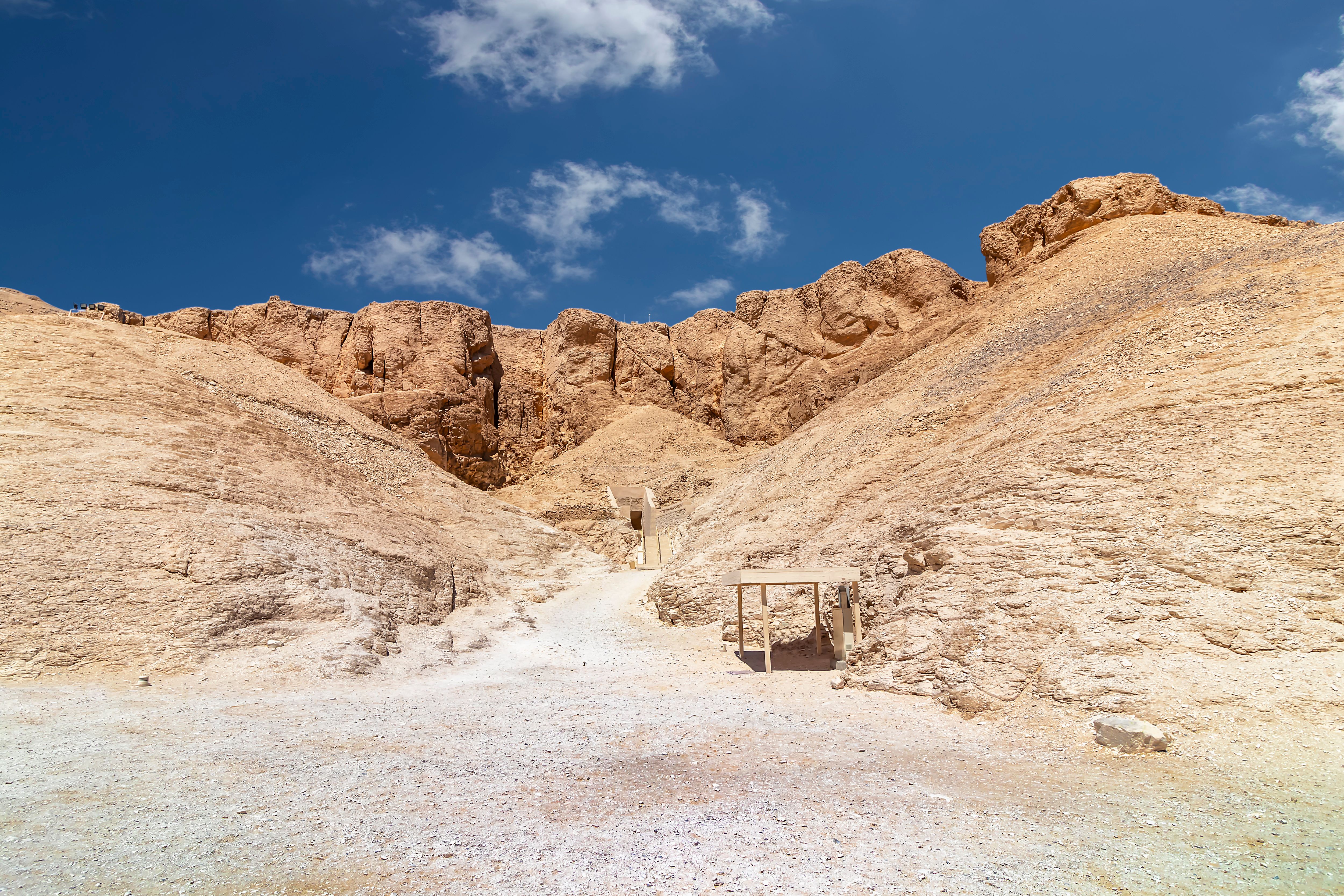 The Valley of the Kings in Luxor, Egypt