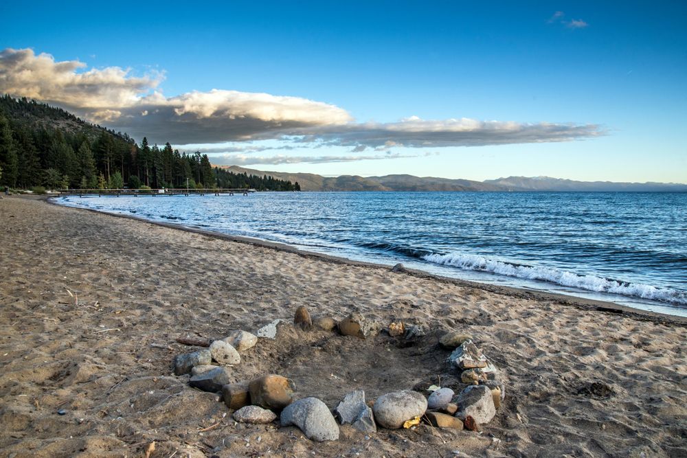 Kings Beach in Lake Tahoe
