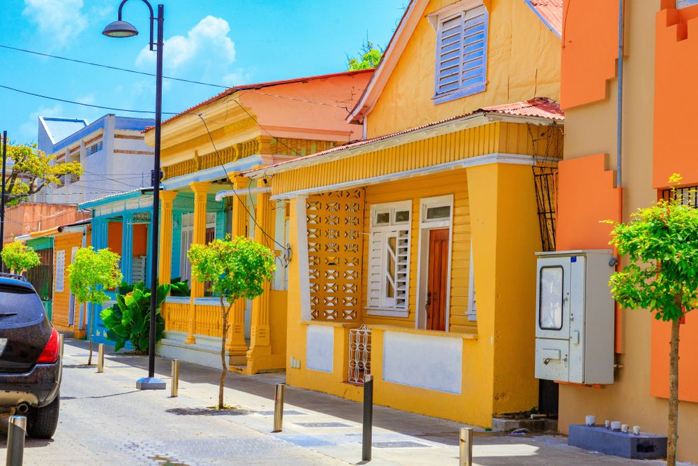 yellow house in Puerto Plata
