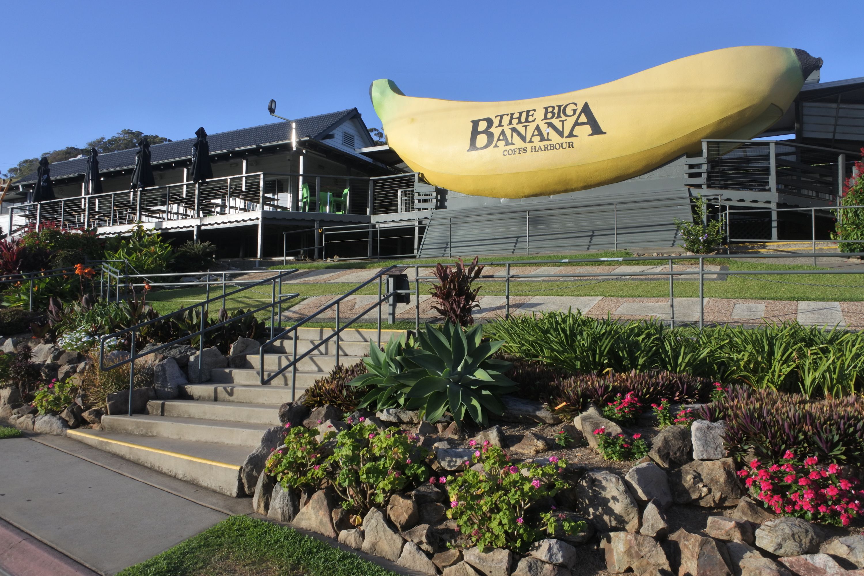 Banana walk-through at Big Banana Fun Park
