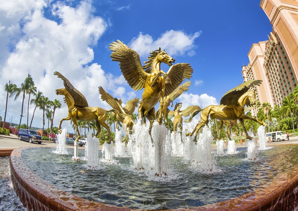 Fountain of the Atlantis Paradise Island