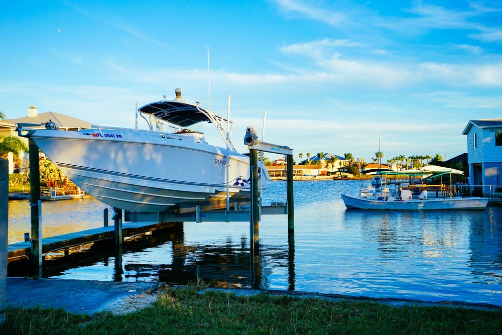 Waterfront of Hernando Beach, Florida