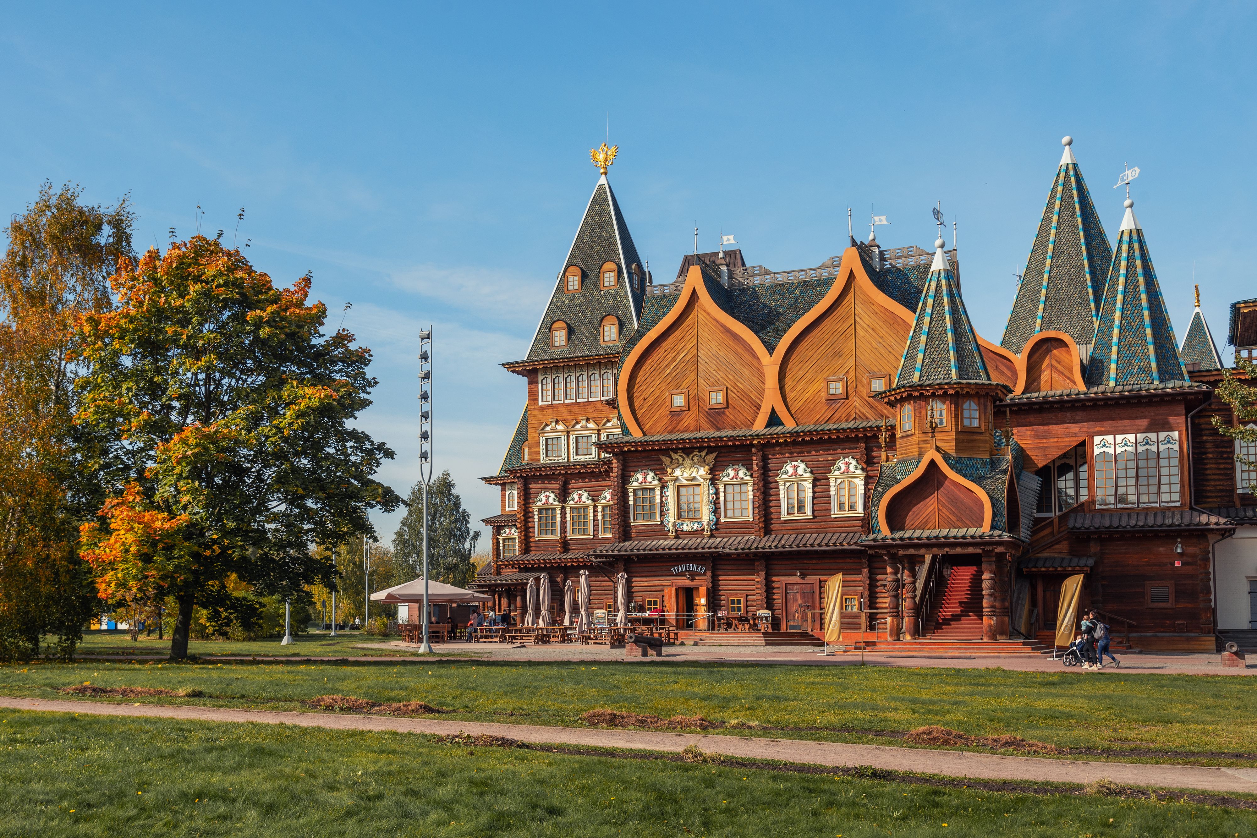 Wooden palace of Tsar Alexei Mikhailovich in Kolomenskoye