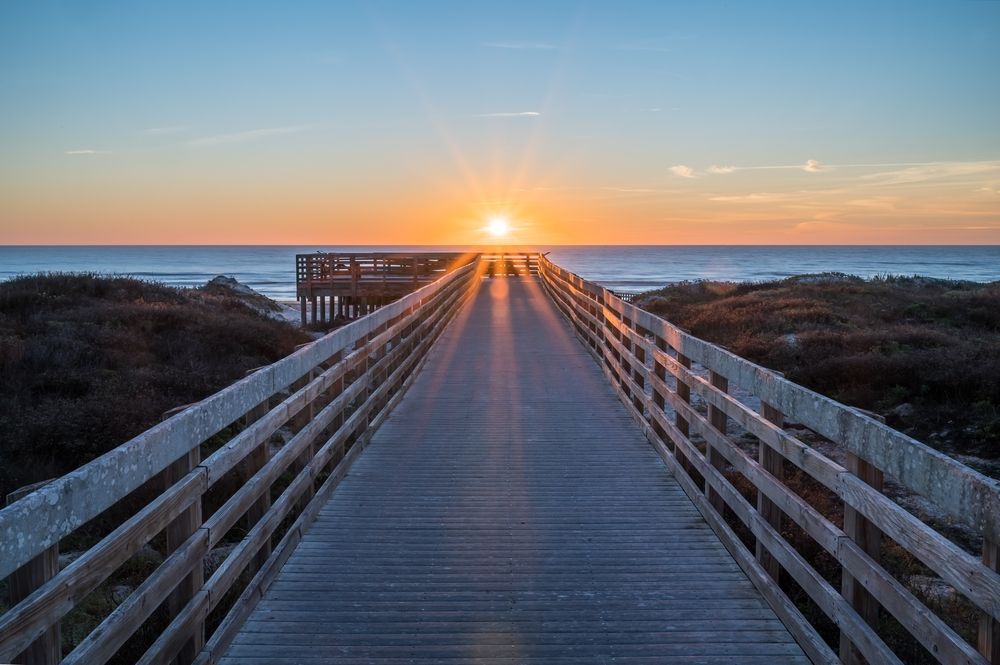 Malaquite Beach on Padre Island, Texas