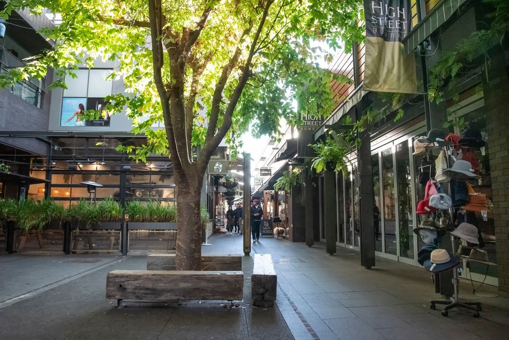 A street in Bowral, New South Wales, Australia