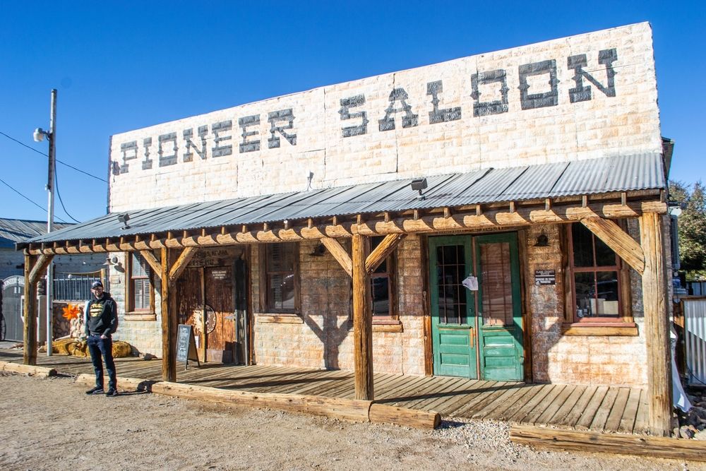 Pioneer Saloon in Goodsprings Ghost Town 