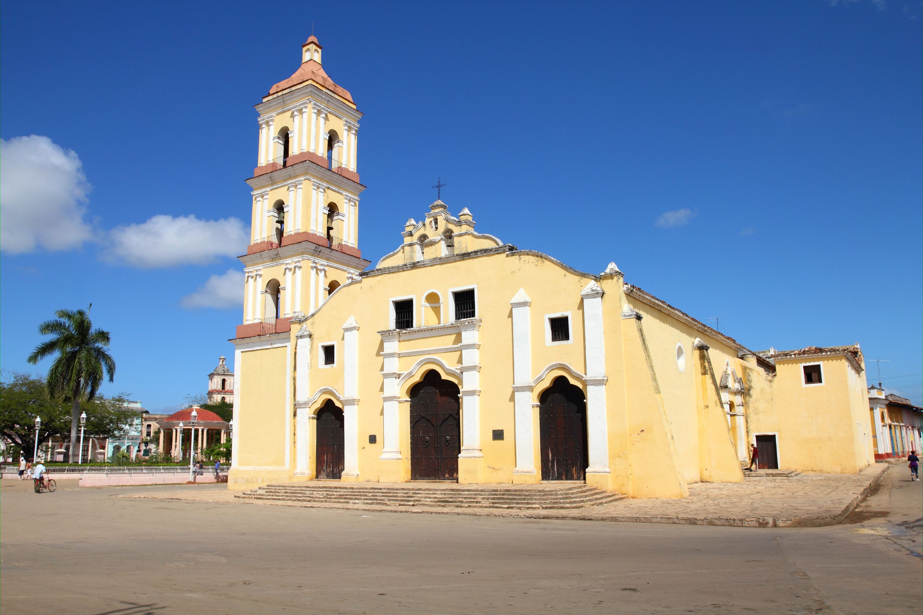 Church of San Juan de los Remedios in Remedios, Cuba