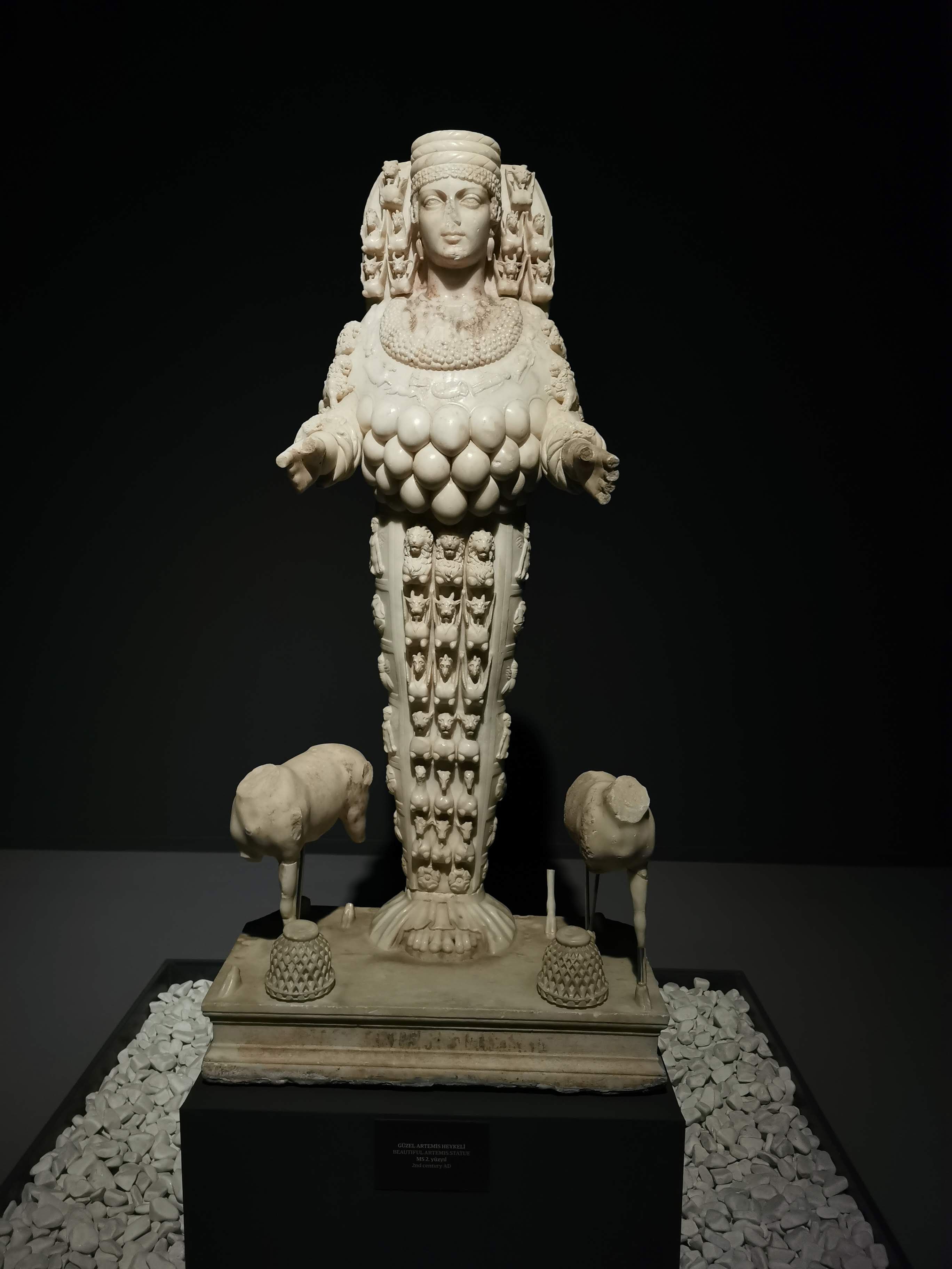 Statue Of The Goddess Artemis