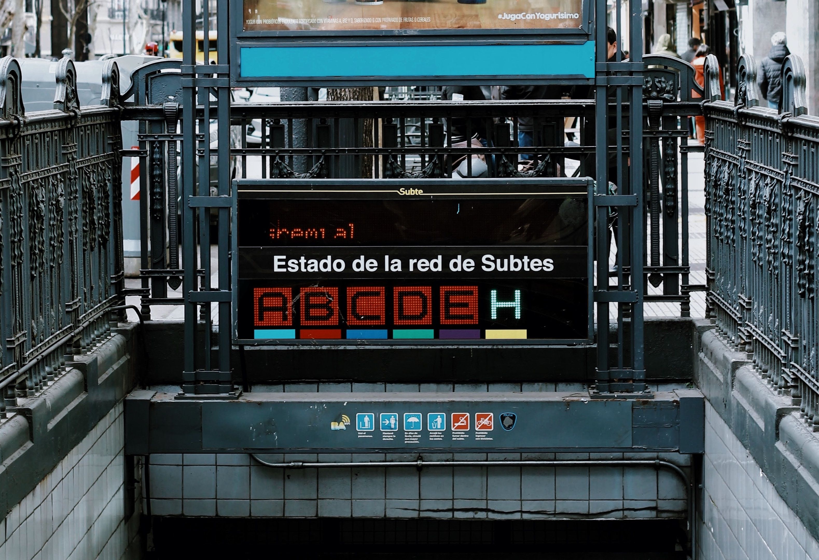 Subte Metro in Buenos Aires