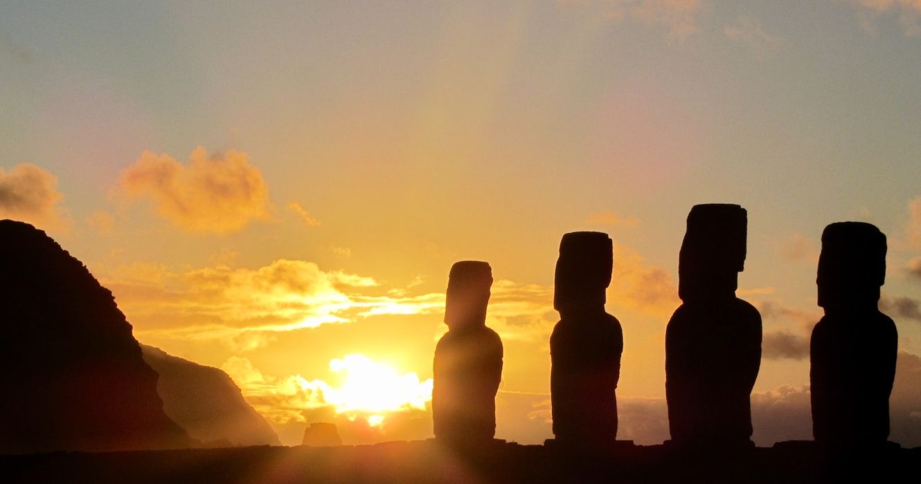 Sunrise over Easter Island