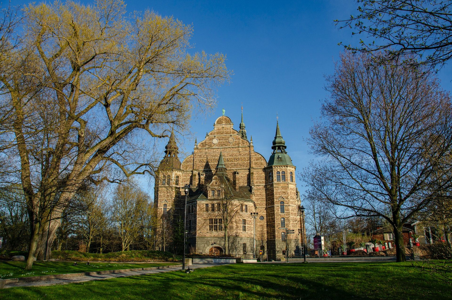 A scenic view of The Nordic Museum.