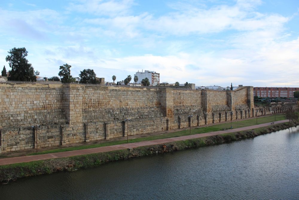 Alcazaba walls, the Arab fortress of Mérida