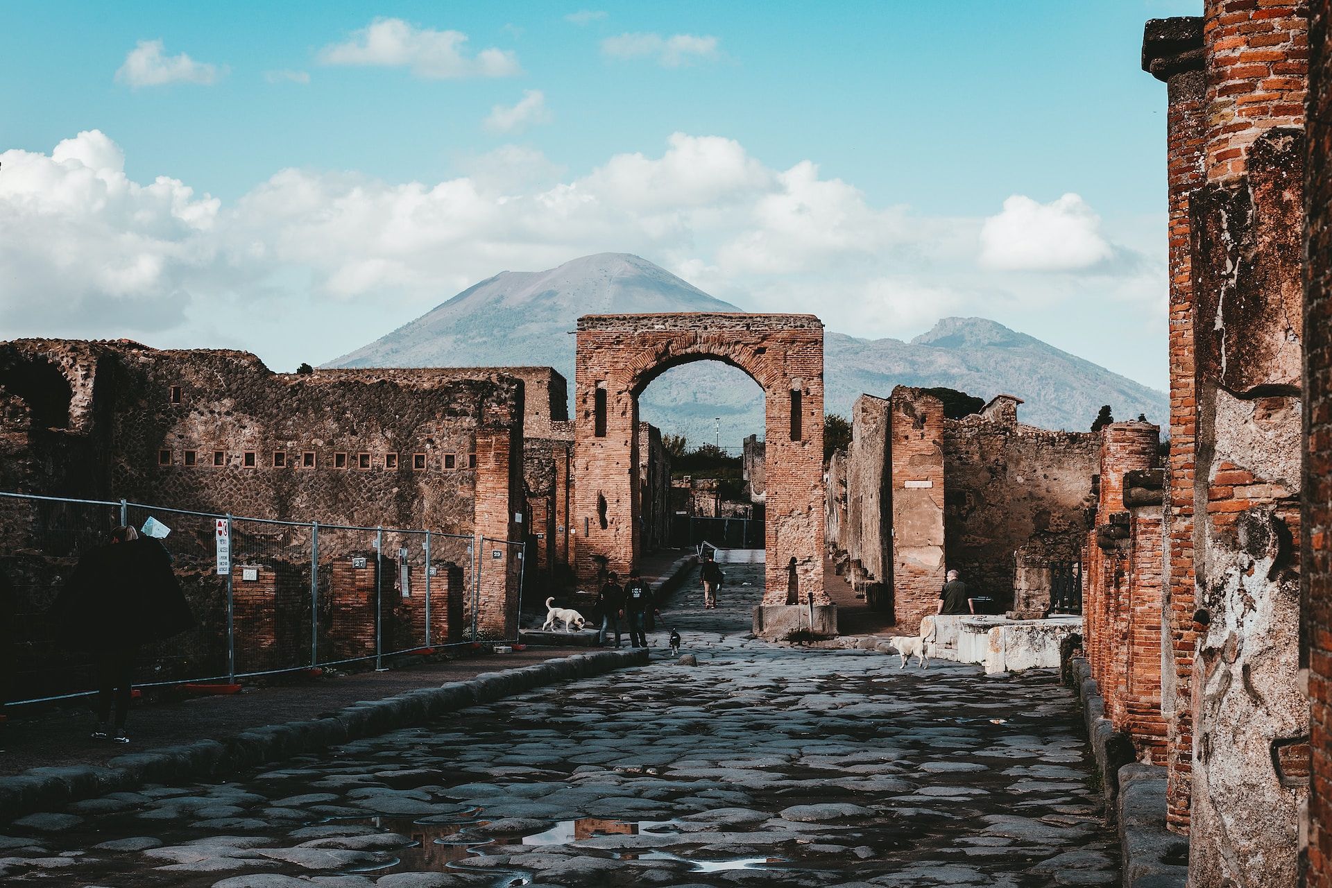  Pompeii Archeological Park near Sorrento, Naples, Italy 