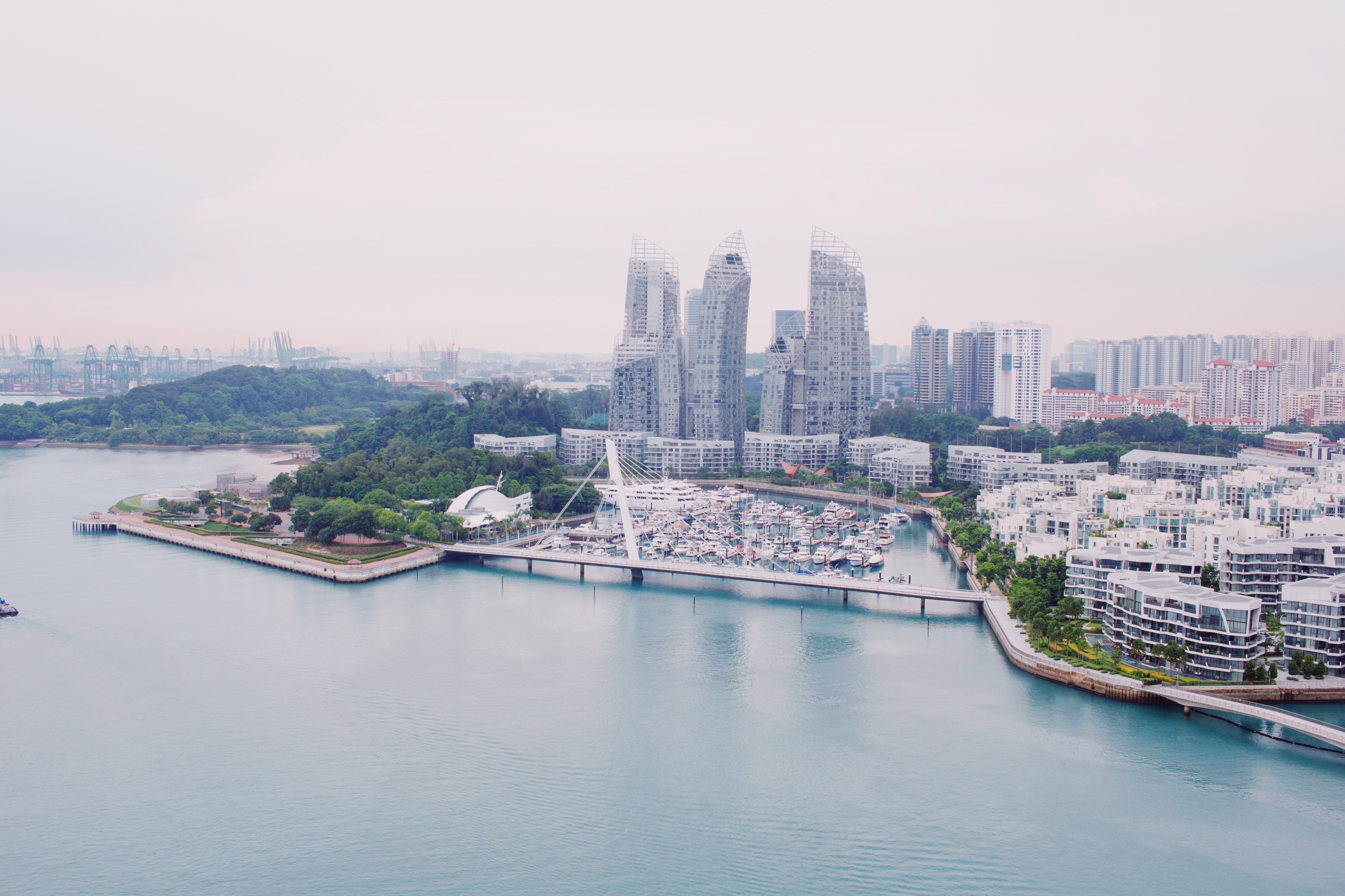 View of Sentosa Gateway, Singapore