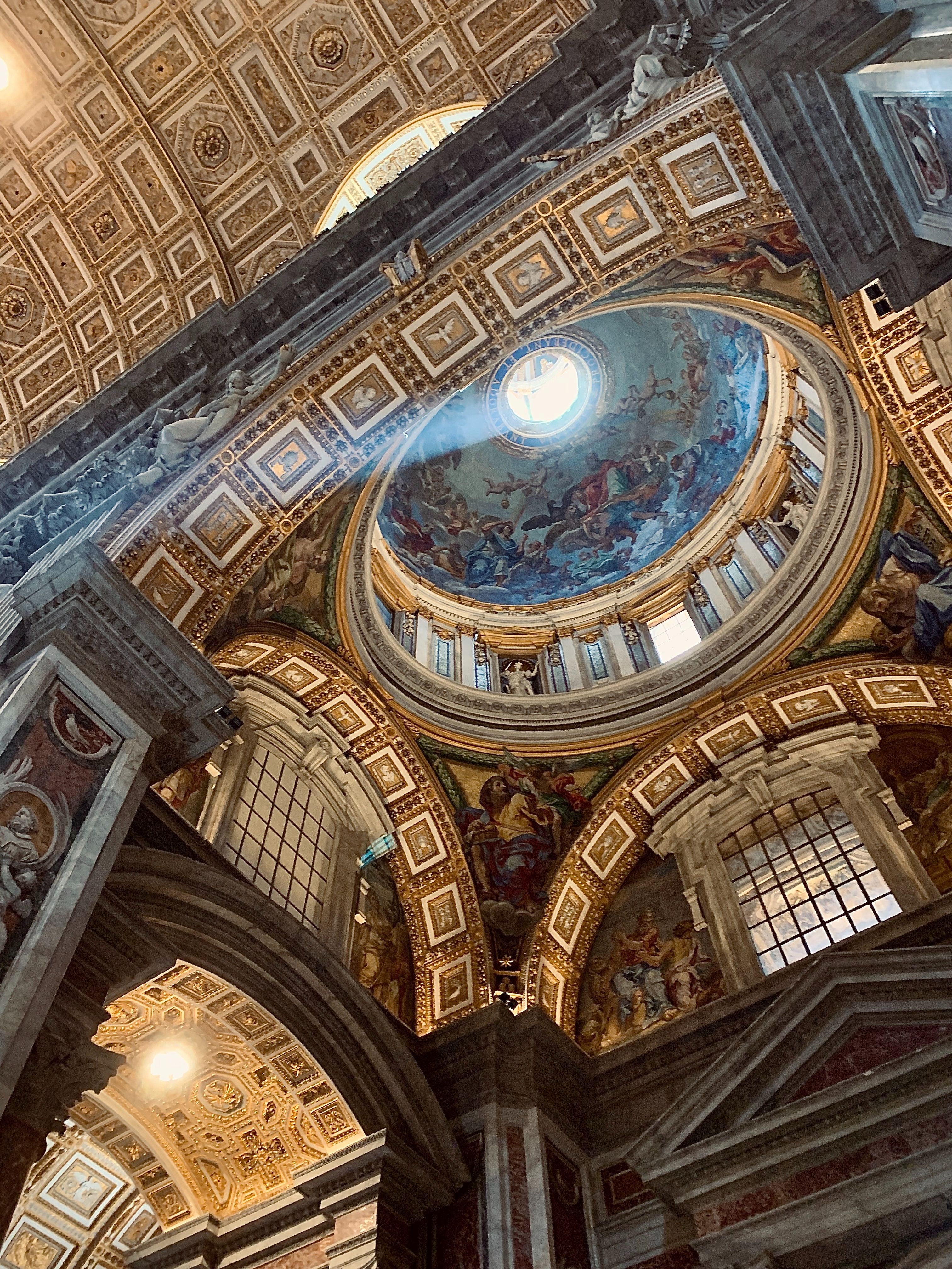 St.  Peter's Basilica, Vatican City, Italy.