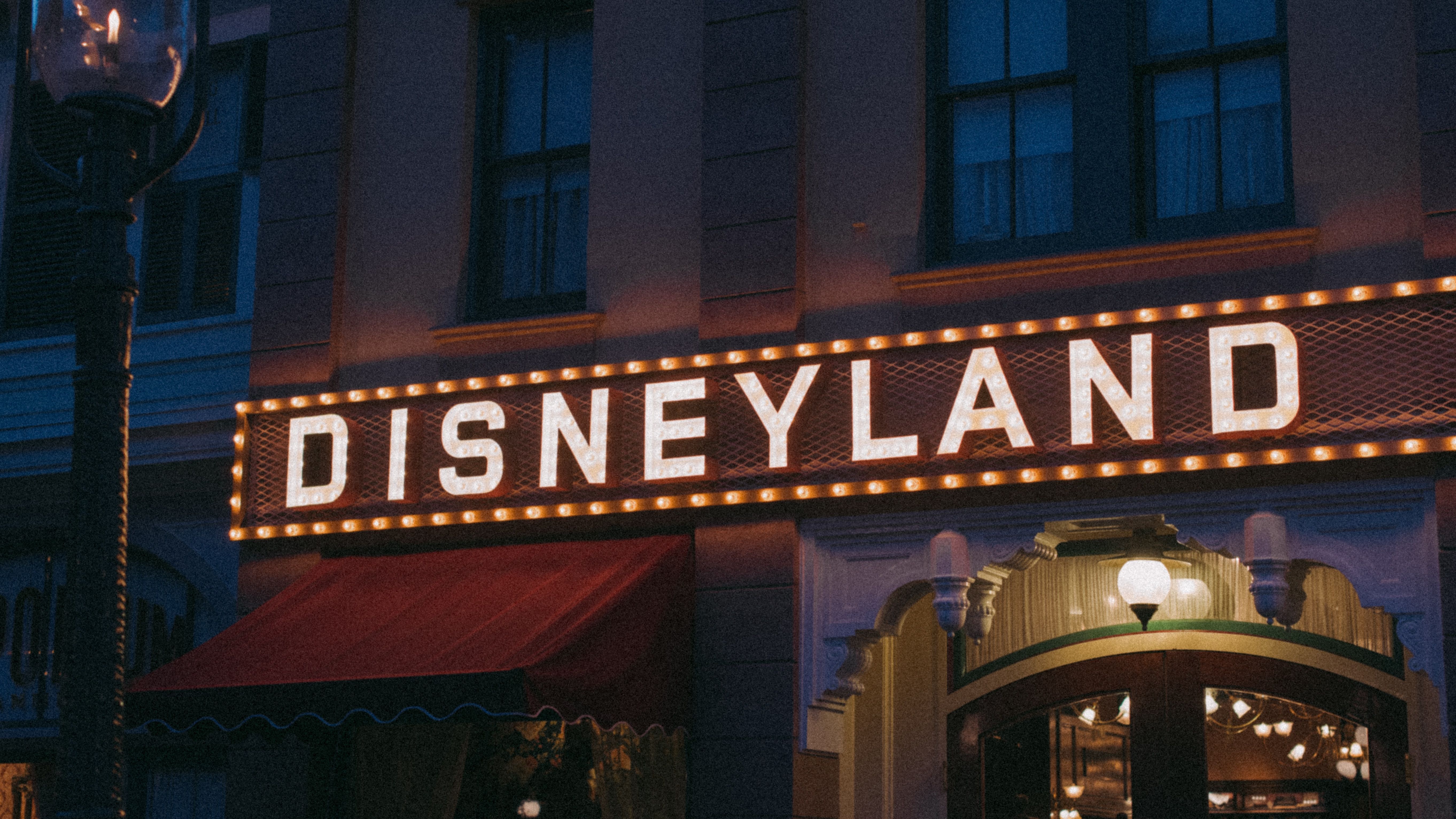 Disneyland Sign In South Harbor Boulevard, Anaheim, CA, USA