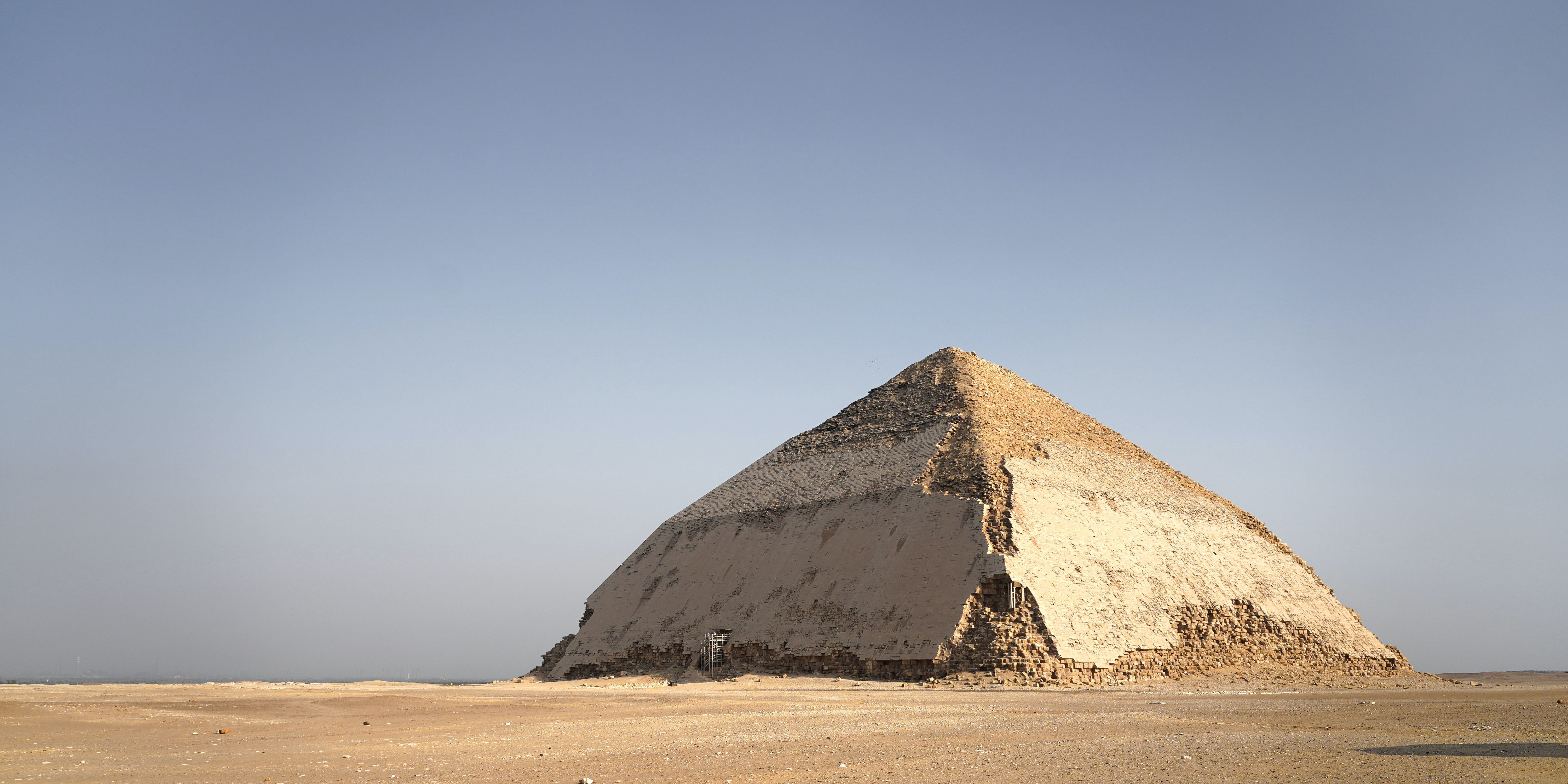 Bent Pyramid In Egypt