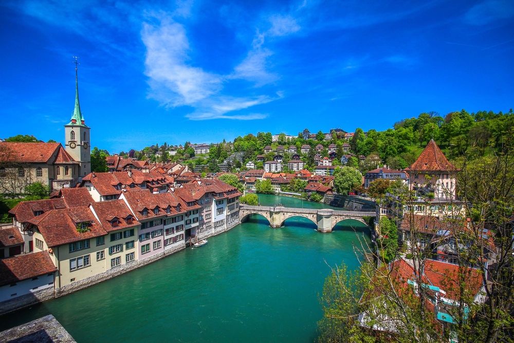Bern Historic City In Switzerland
