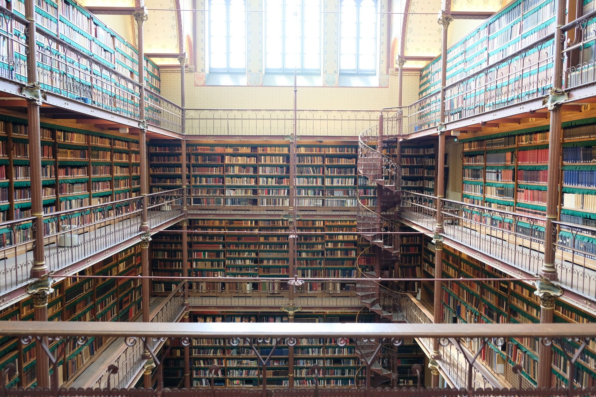 A library in Amsterdam
