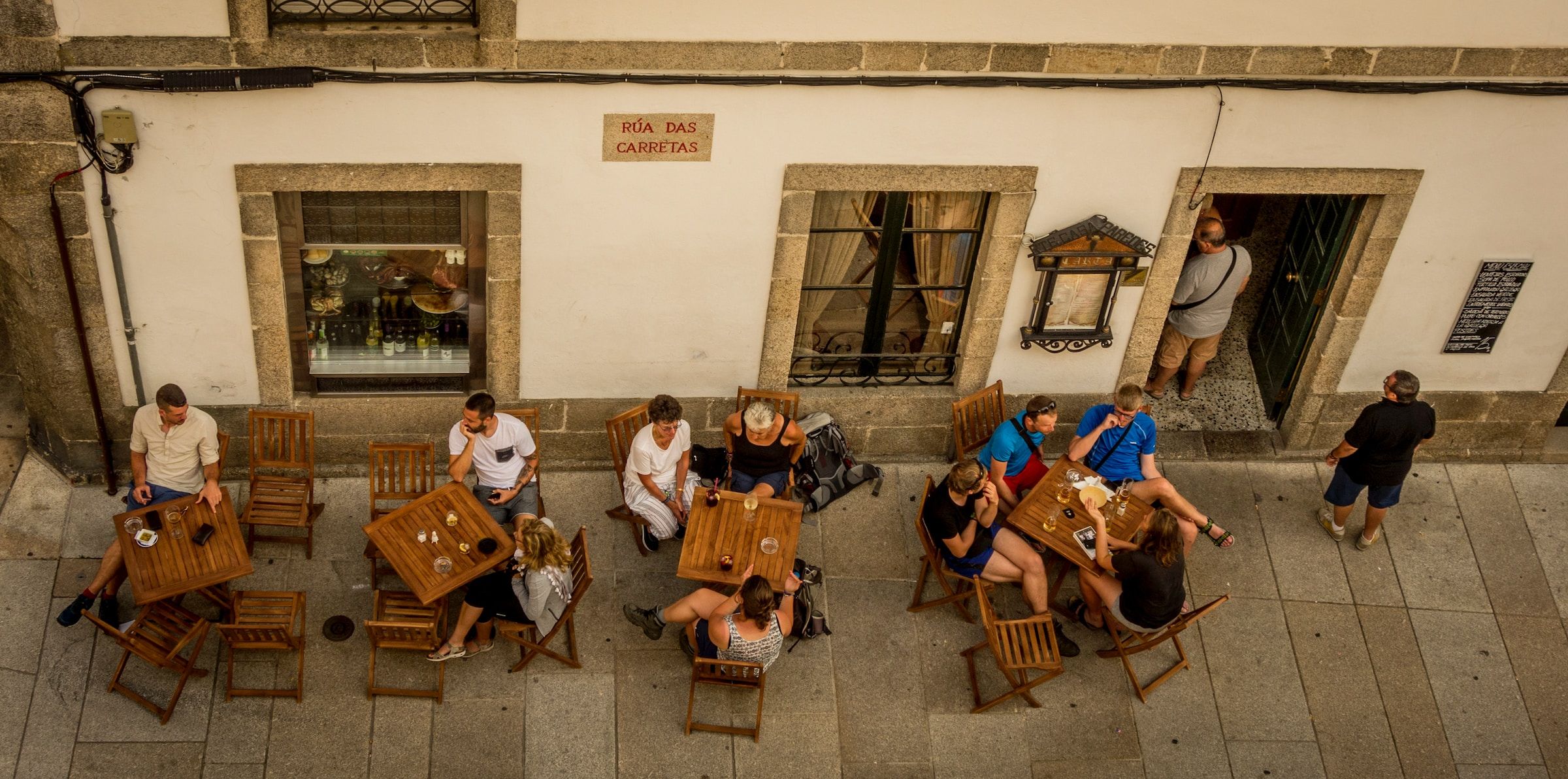 Cafe in Santiago de Compostela