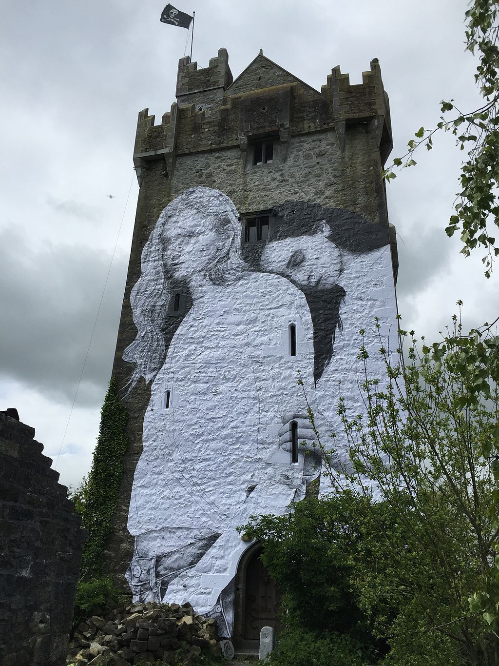 Caher Castle in County Galway, Ireland (also known as Caherkinmonwee Castle)