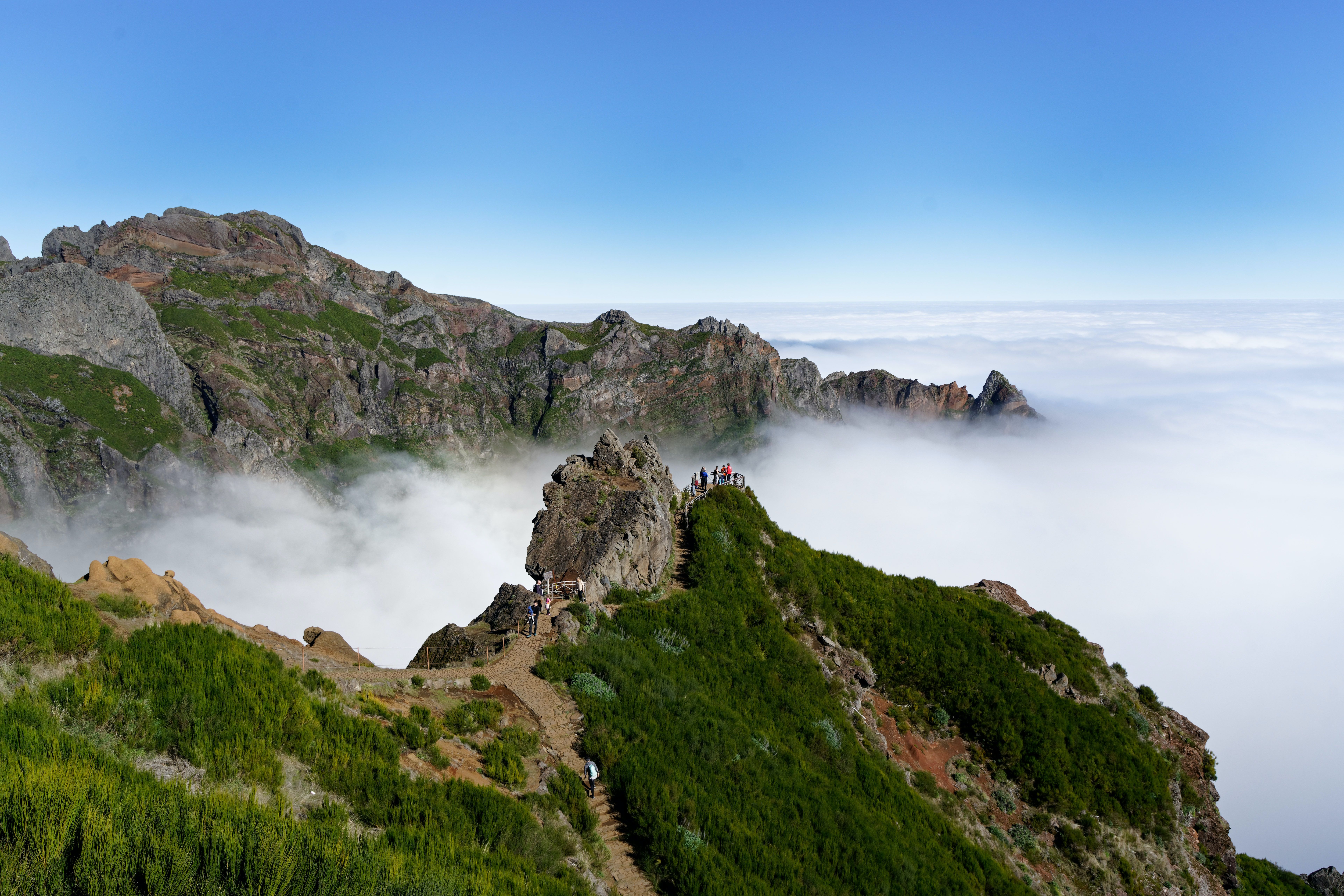 Summit of Pico do Areeiro, Madeira