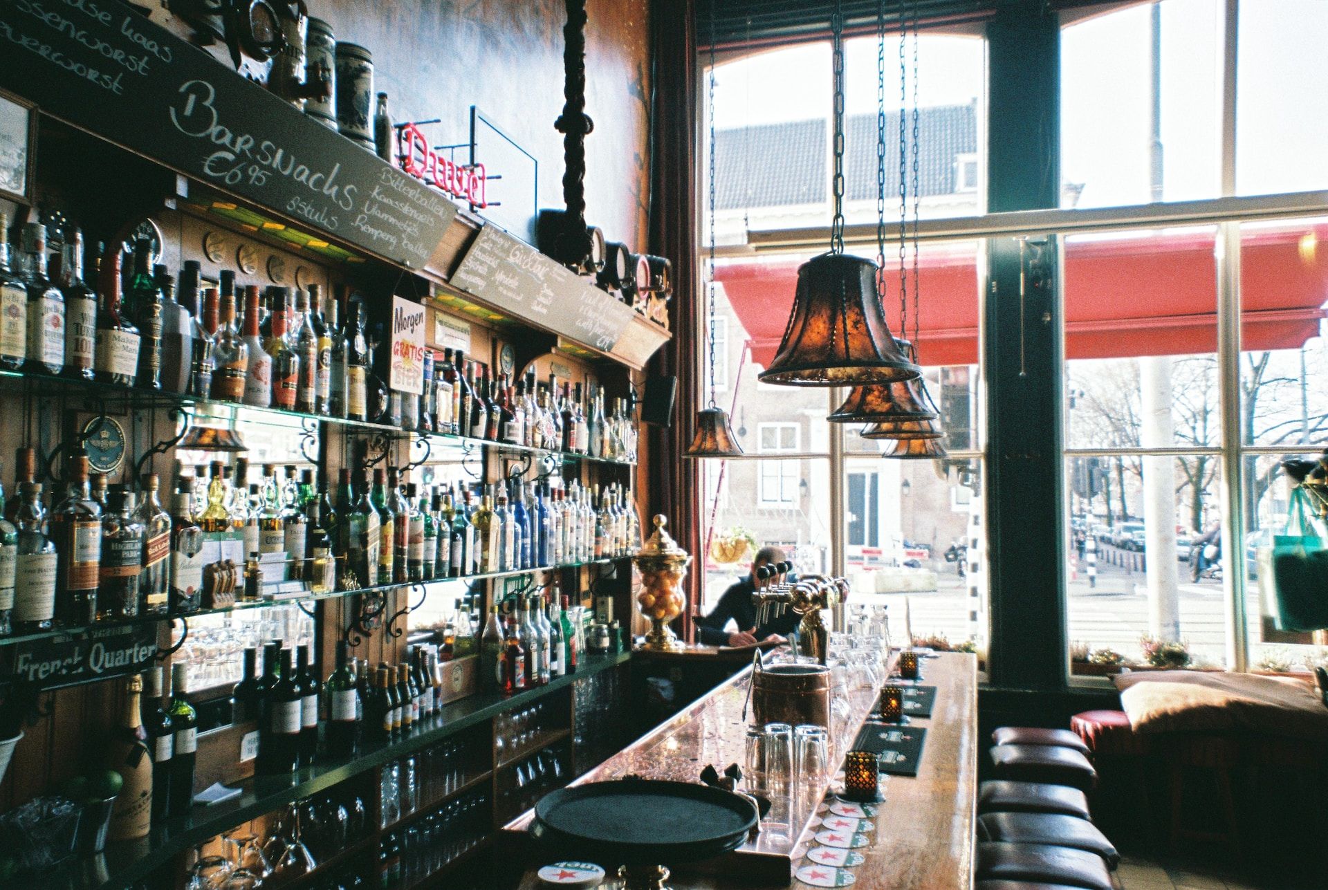 A bar in Amsterdam