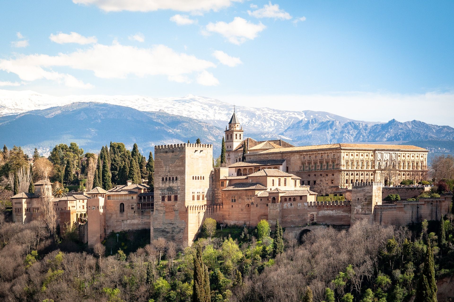 View of the Alhambra, Granada, Spain