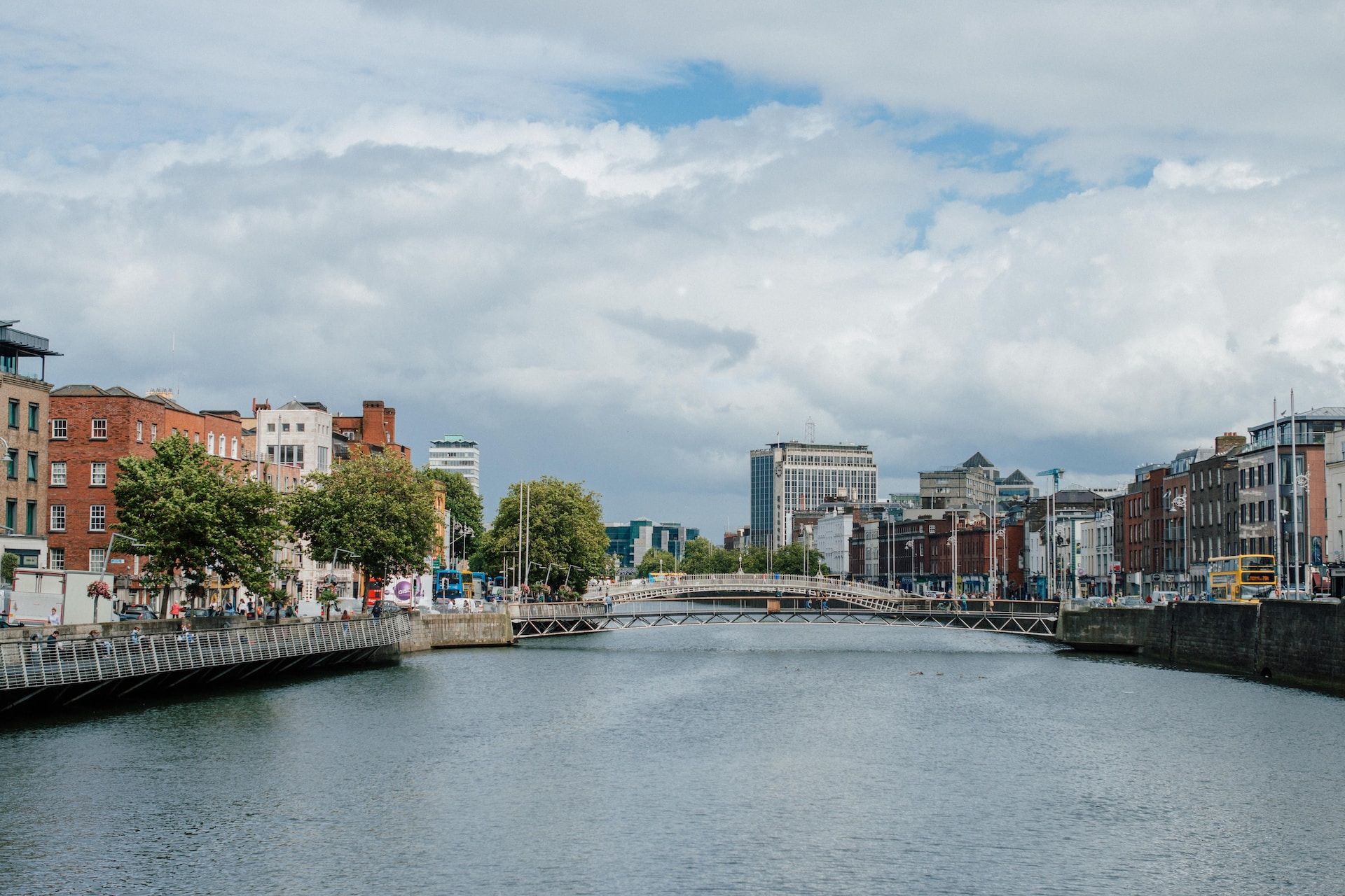 The Grand Canal Dock in Dublin