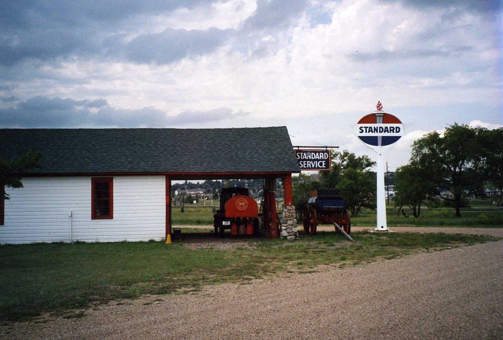 Gas Station at Buckstop Junction, Bismarck, North Dakota, USA