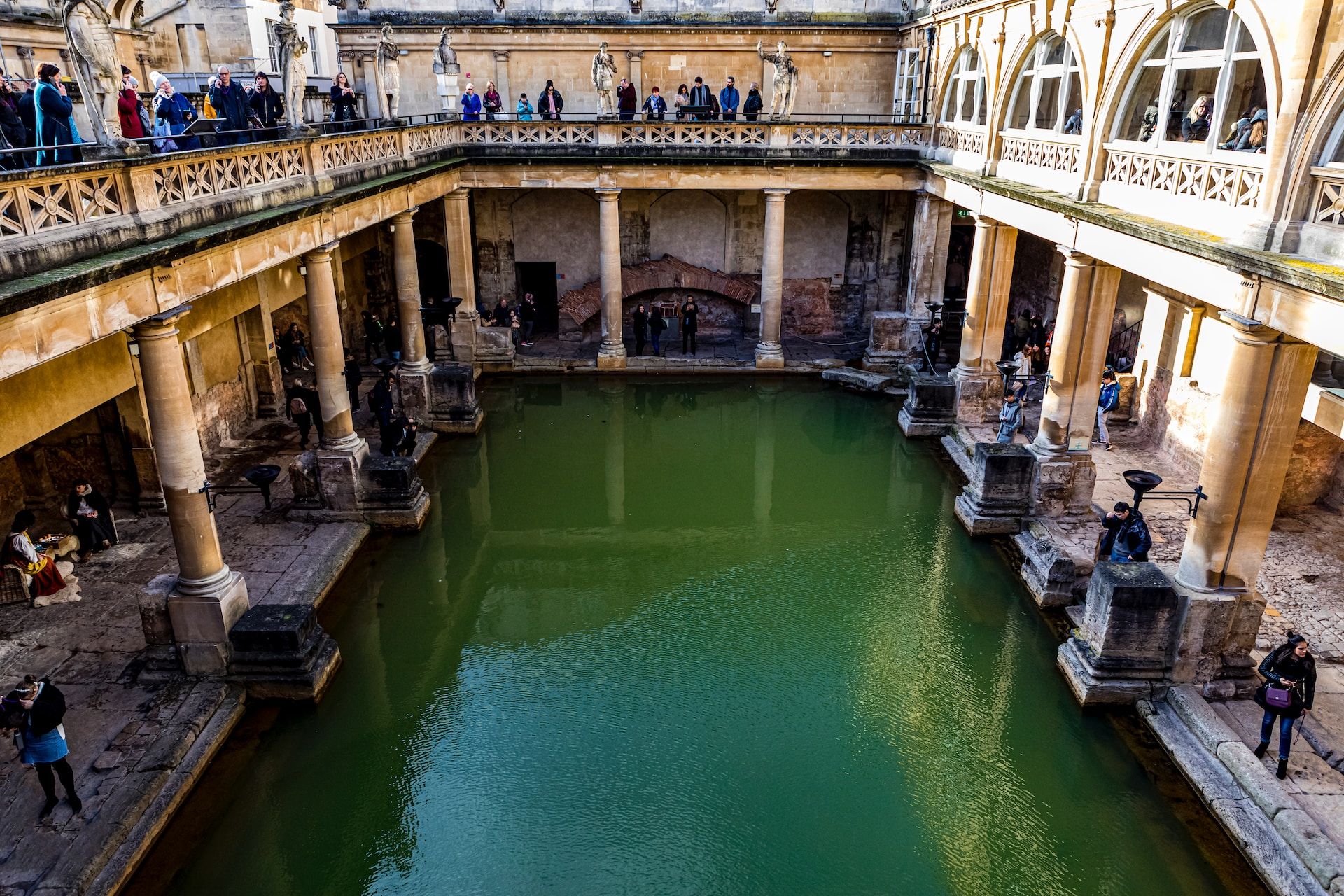 The Roman Baths in Bath, U.K.