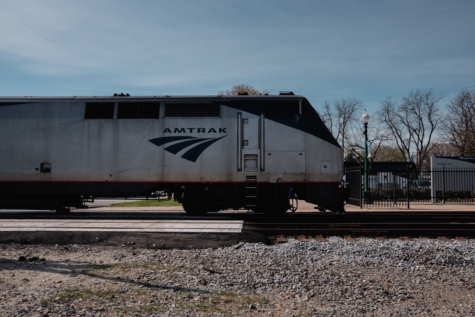Amtrak train 