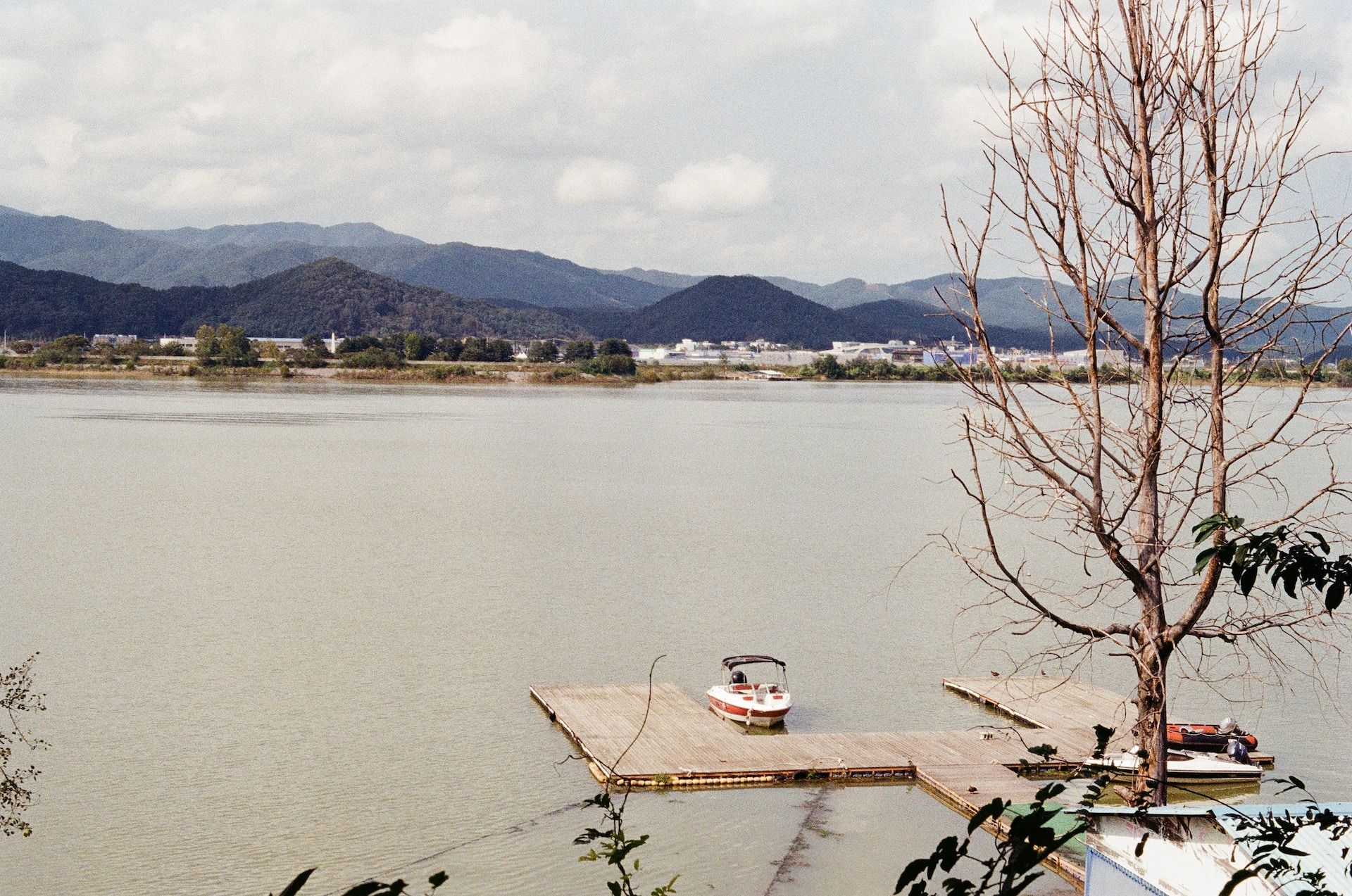 A lake in Chuncheon, South Korea
