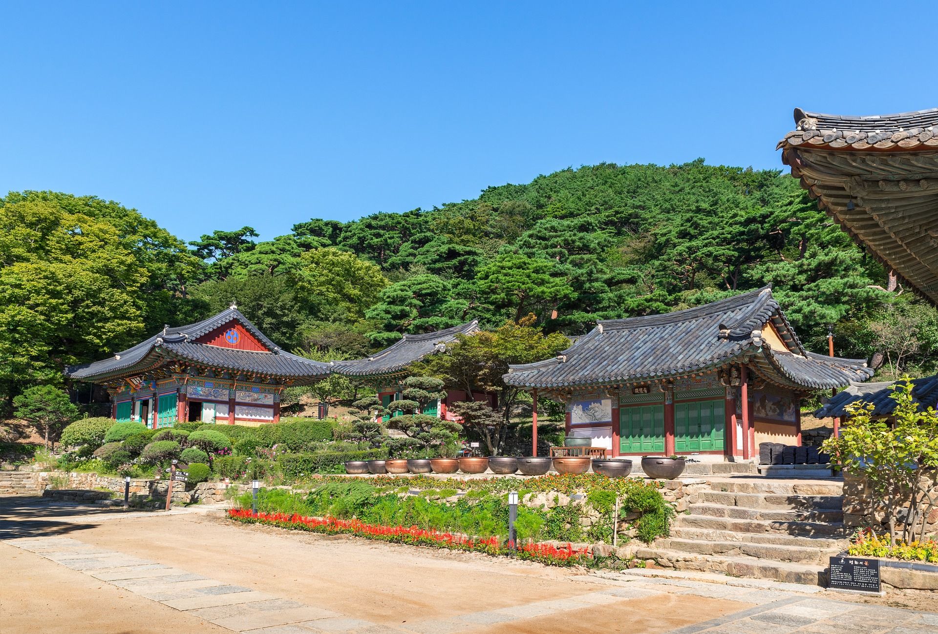 Historic buildings in Ganghwado, South Korea