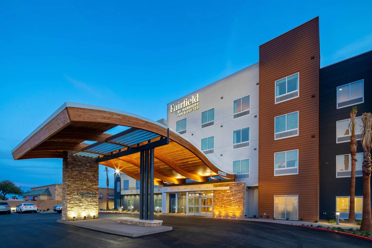 Entrance to the Fairfield Inn & Suites Las Vegas Northwest