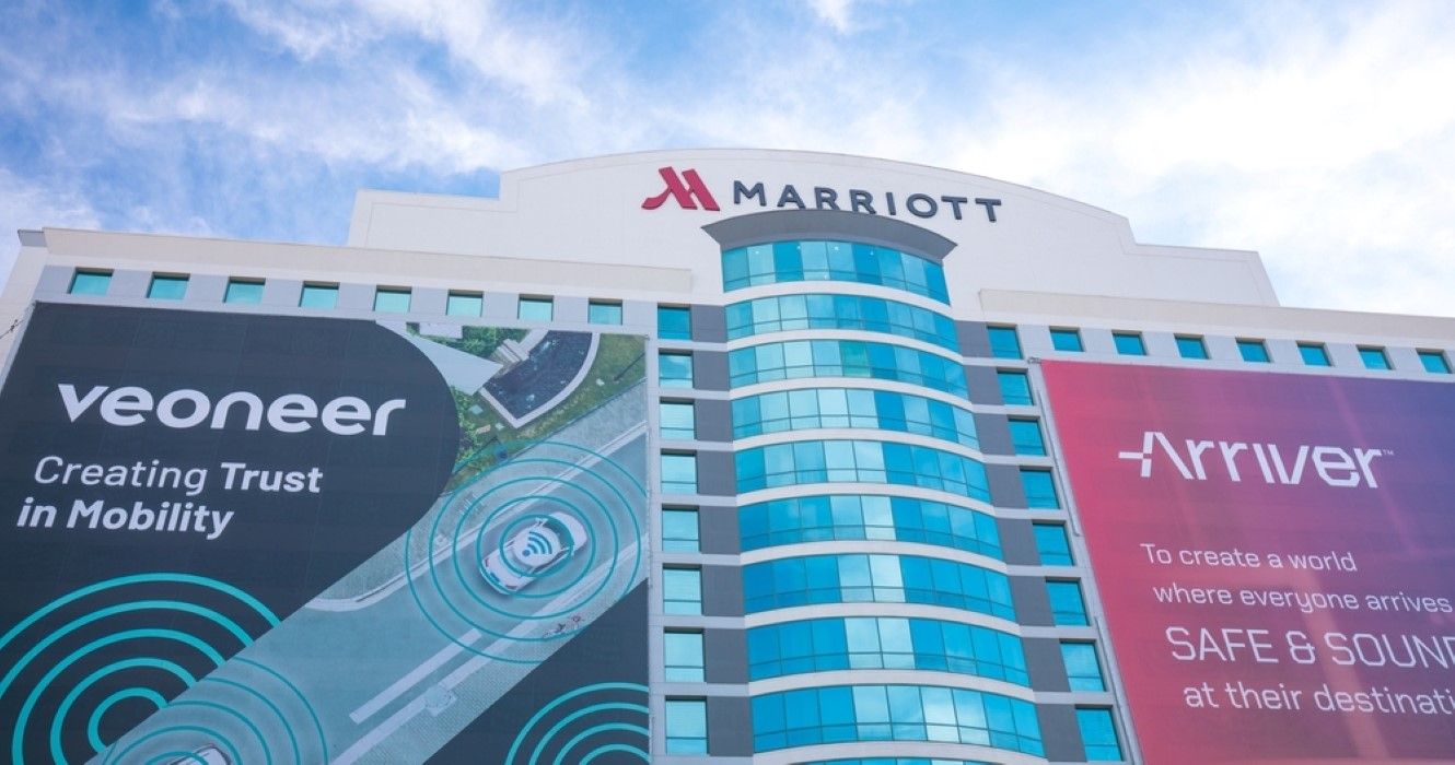 Marriott Hotel on Convention Center Drive, Las Vegas, Nevada