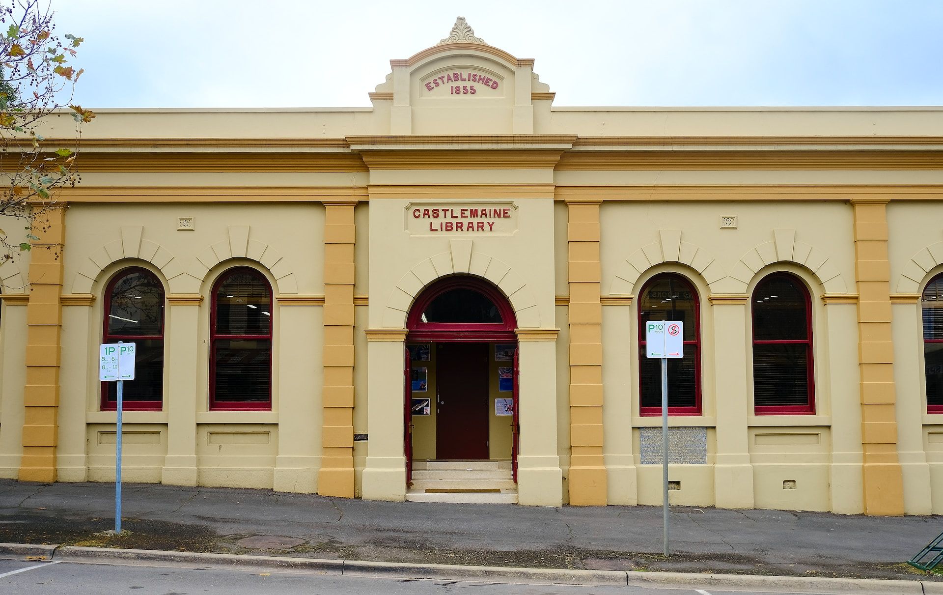 Castlemaine Library in Castlemaine, Victoria, Australia