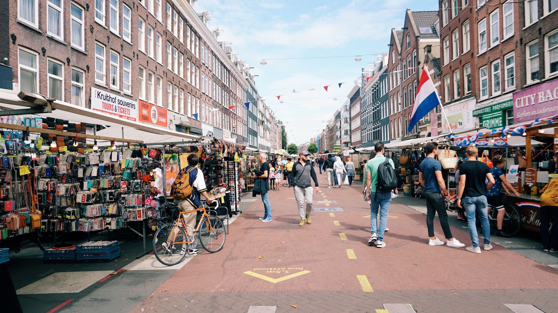 A market in Amsterdam