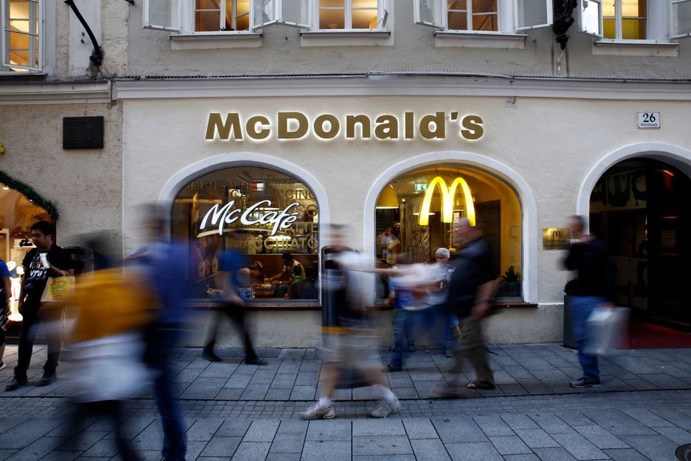 McDonald's restaurant in Salzburg, Austria