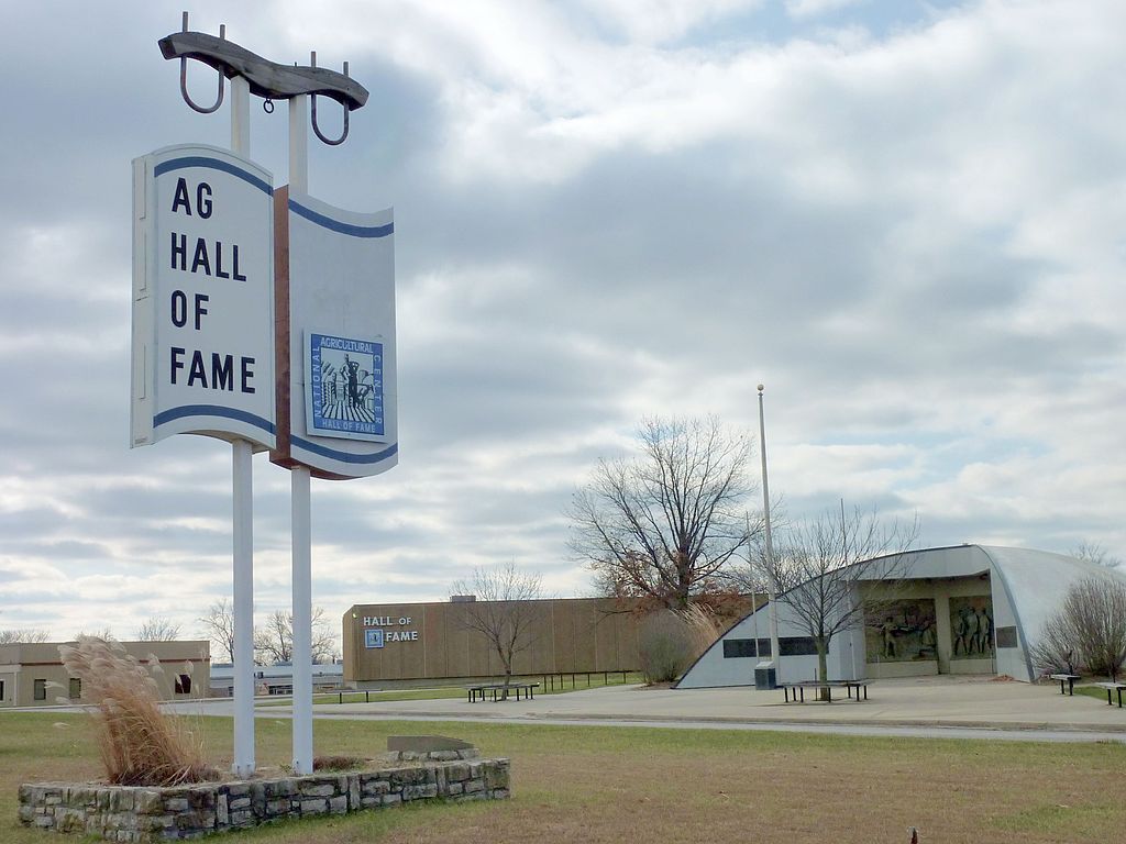 Entrance to the National Agricultural Center and Hall of Fame