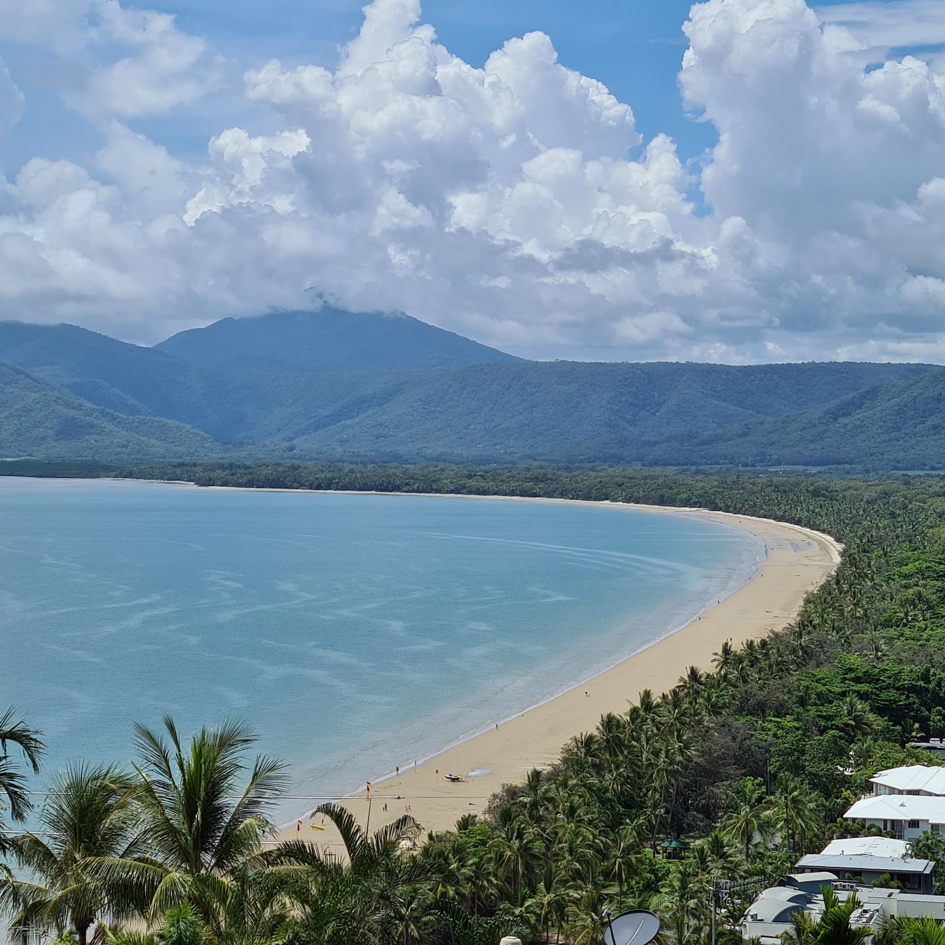 Four Mile Beach in Port Douglas, Queensland, Australia