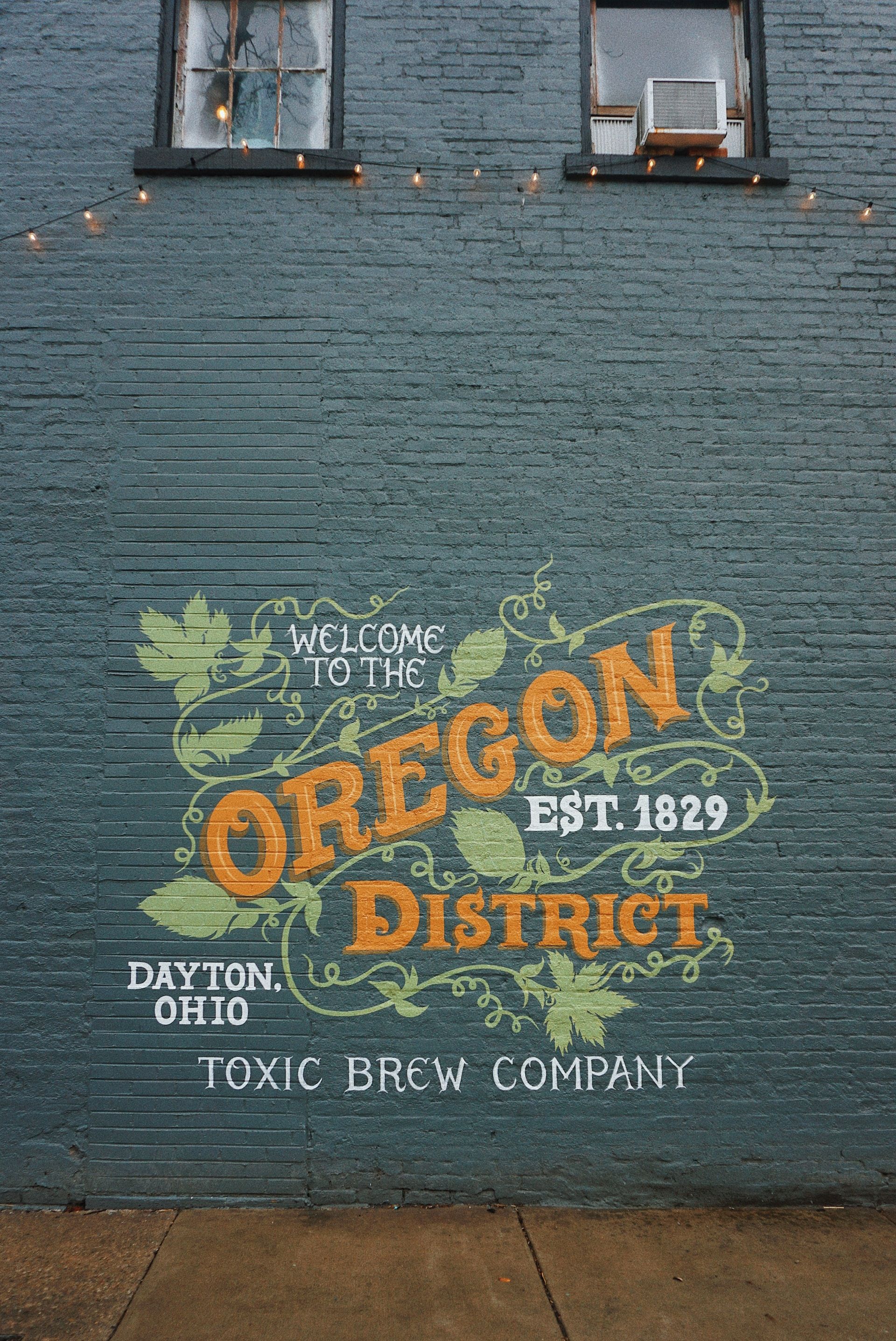 Oregon District mural Dayton Ohio