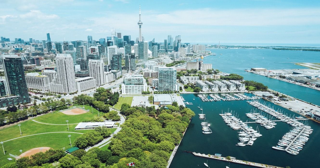 City view of Toronto, Canada