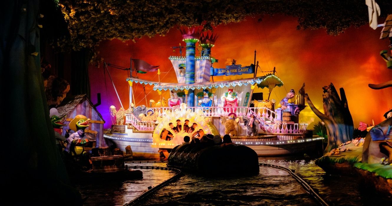 A Boat Ride At Walt Disney World Orlando Florida