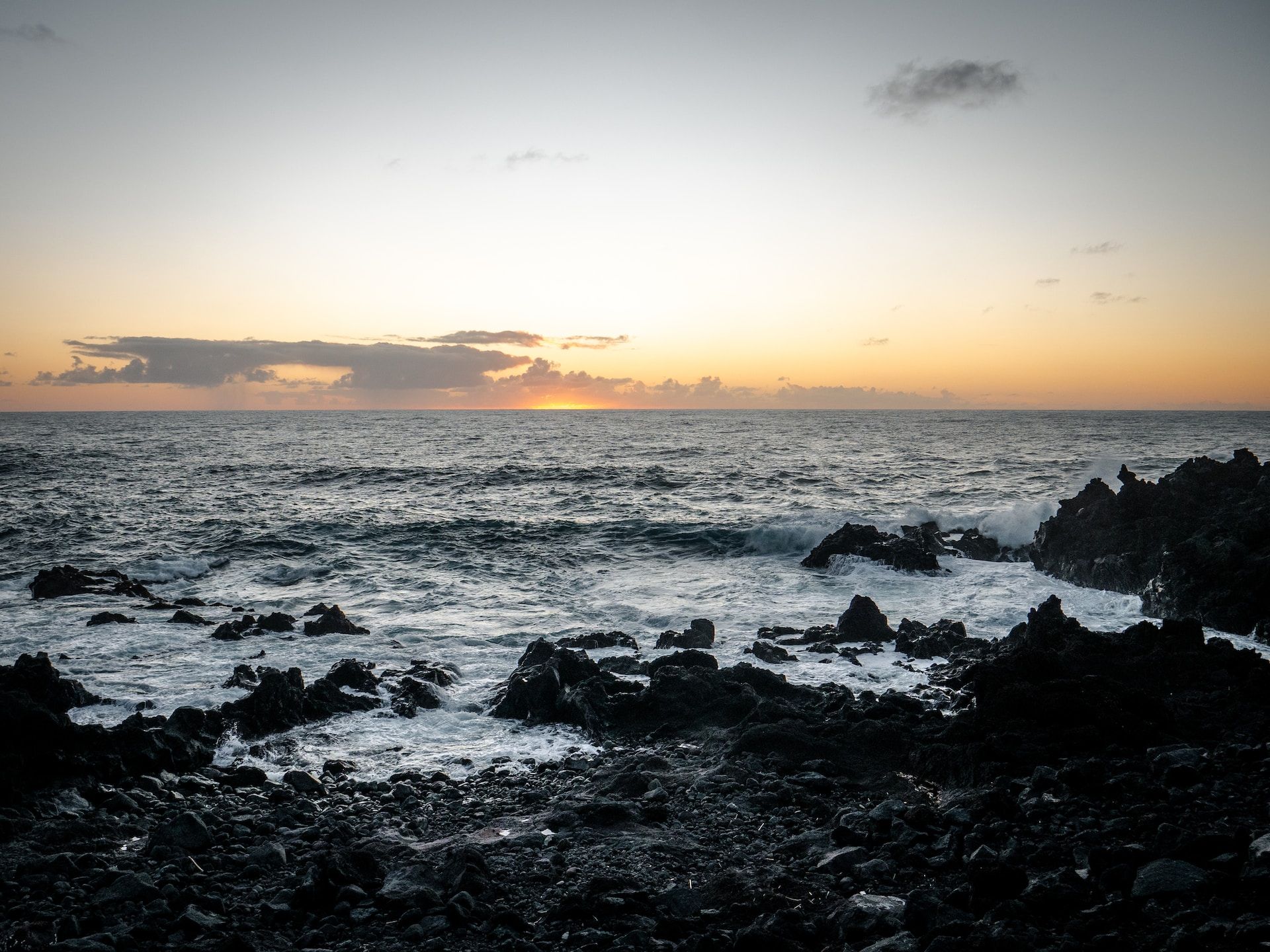 The ocean from Ponta Delgada